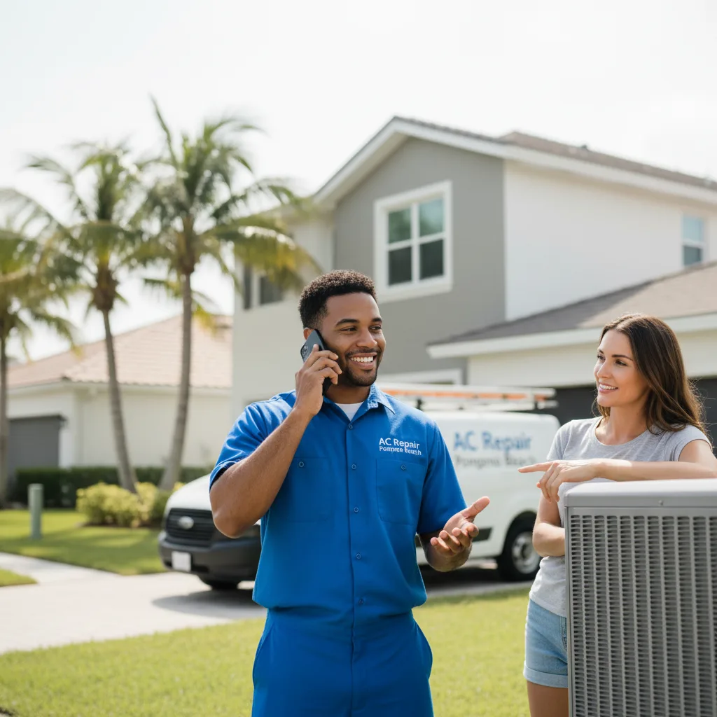 AC Repair Pompano Beach customer support in Grantville